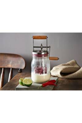 Kilner Manuel Tereyağı Çırpma Ve Çalkalama 1 Litre - 2