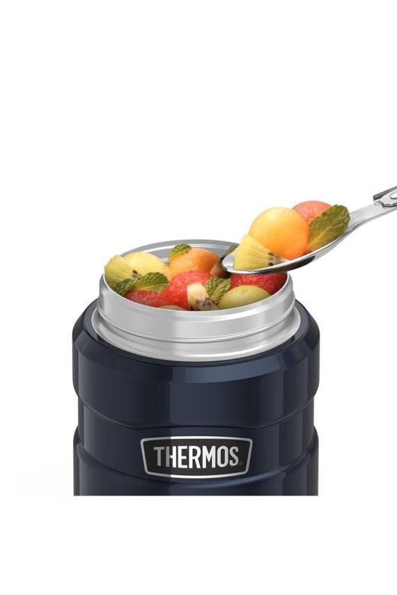 Sk 3000 Çelik Yemek Termosu 470ml. Gece Mavisi 101470-ak - 4
