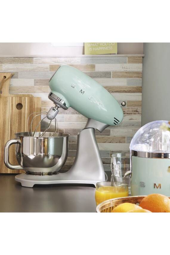 Smf02pgeu Retro Yeşil 800 Watt 4.8 Litre Stand Mikser - 5